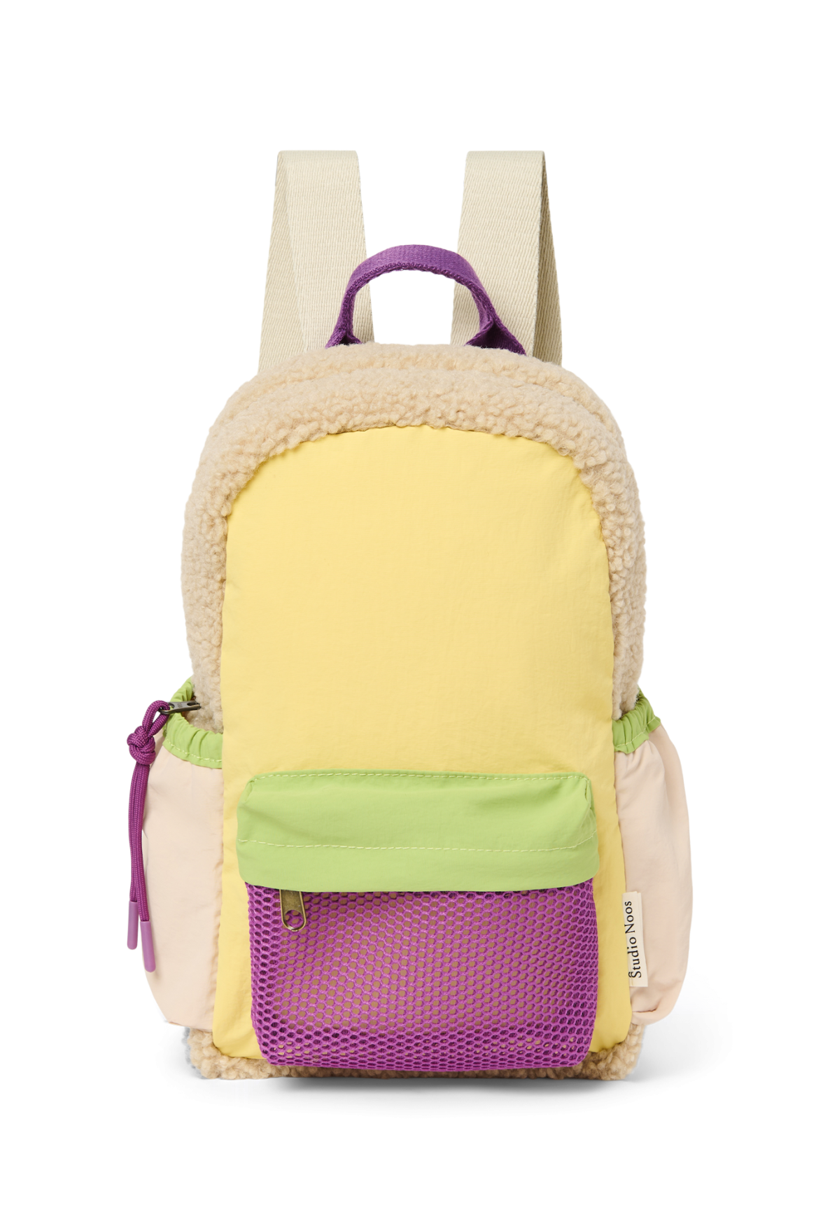 Patchwork Mini Backpack | Butter Yellow