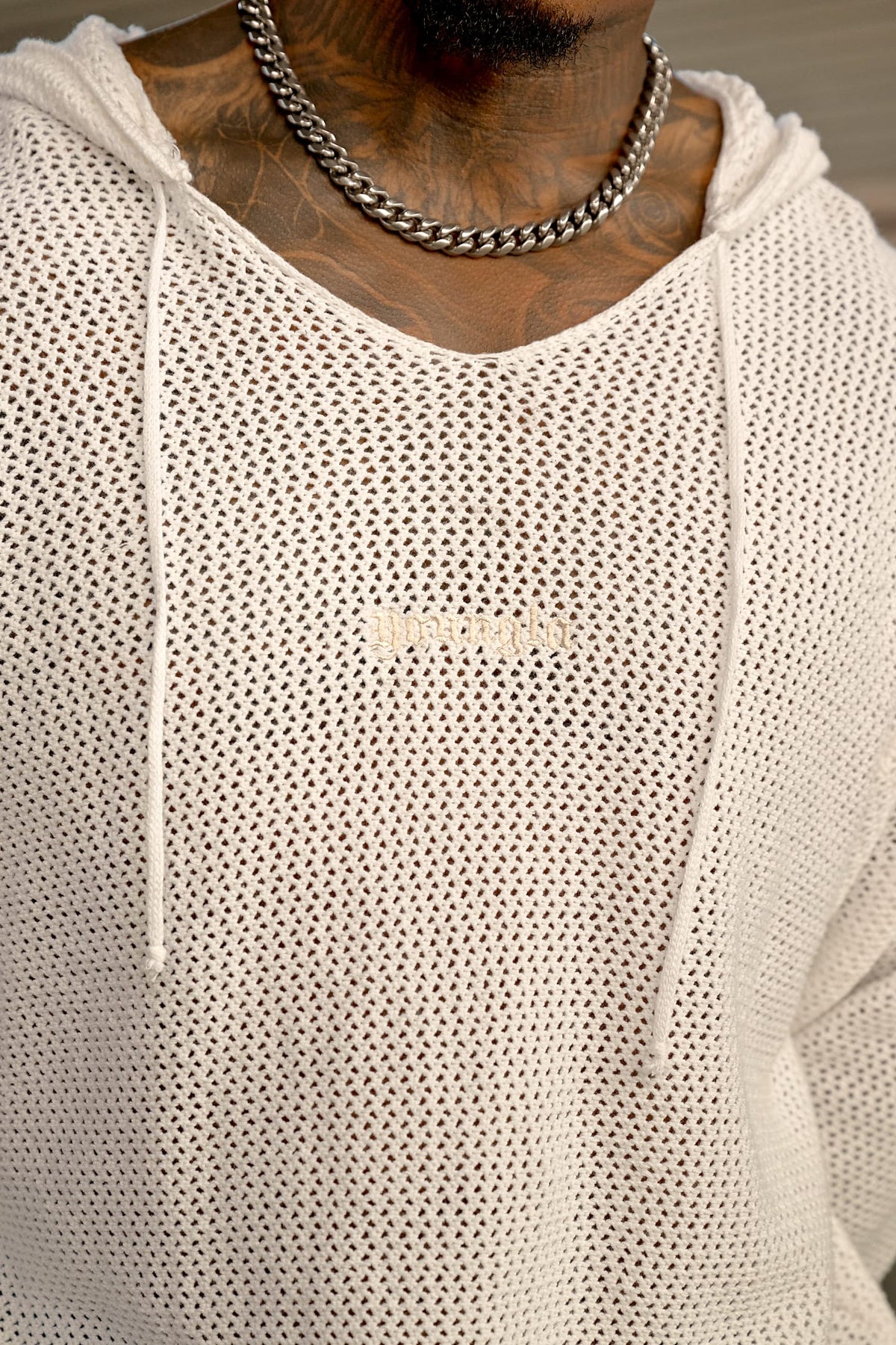 5229 - Sweats à capuche en maille Rave