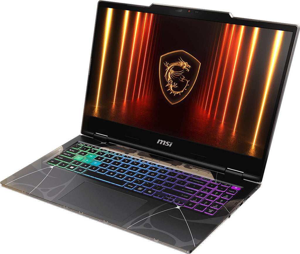 MSI Cyborg 15 B2RW 15.6-Inch FHD Gaming Laptop in Translucent Black - CYBORG15B2421 - image 3