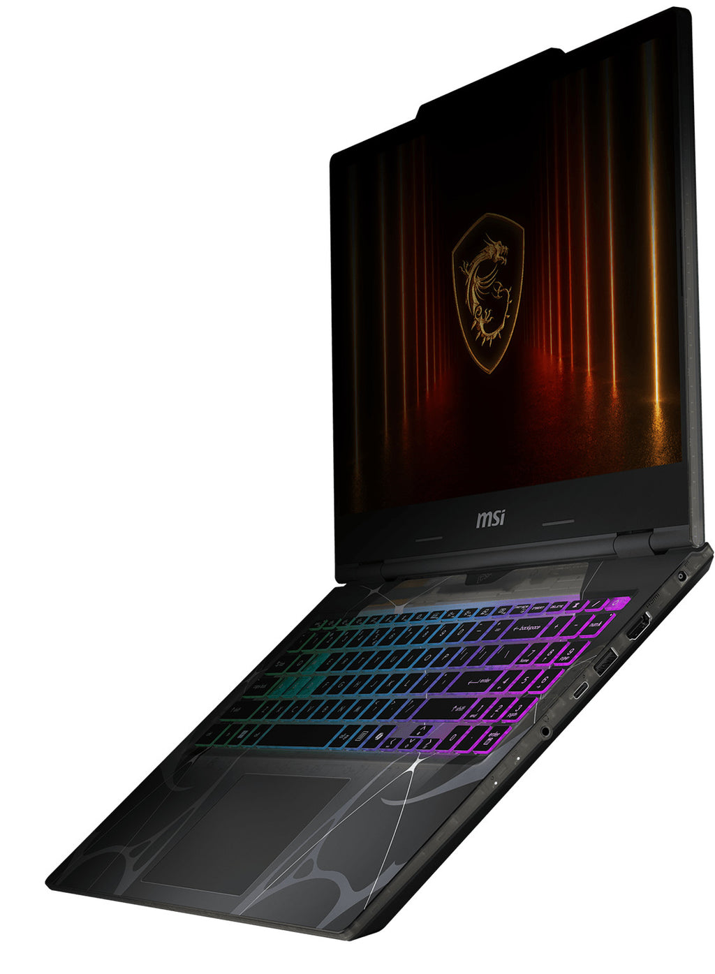MSI Cyborg 15 B2RW 15.6-Inch FHD Gaming Laptop in Translucent Black - CYBORG15B2421 - image 2