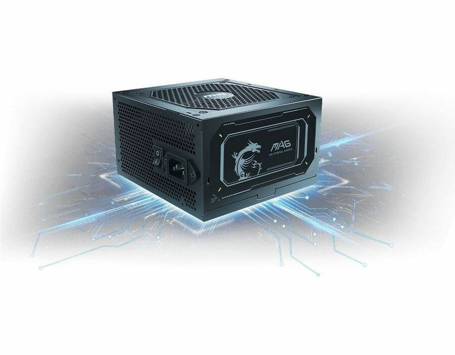 MSI MAG A850GL PCIE5 II Power Supply 850W with PCI-e 5.1 and ATX 3.1 - MAGA850GLPCIE5I - image 6