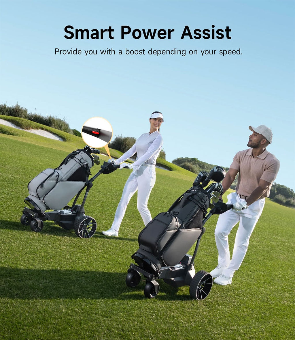 NAVEE Electric Golf Push Cart Birdie 3X in Black - BIRDIE 3X - image 7