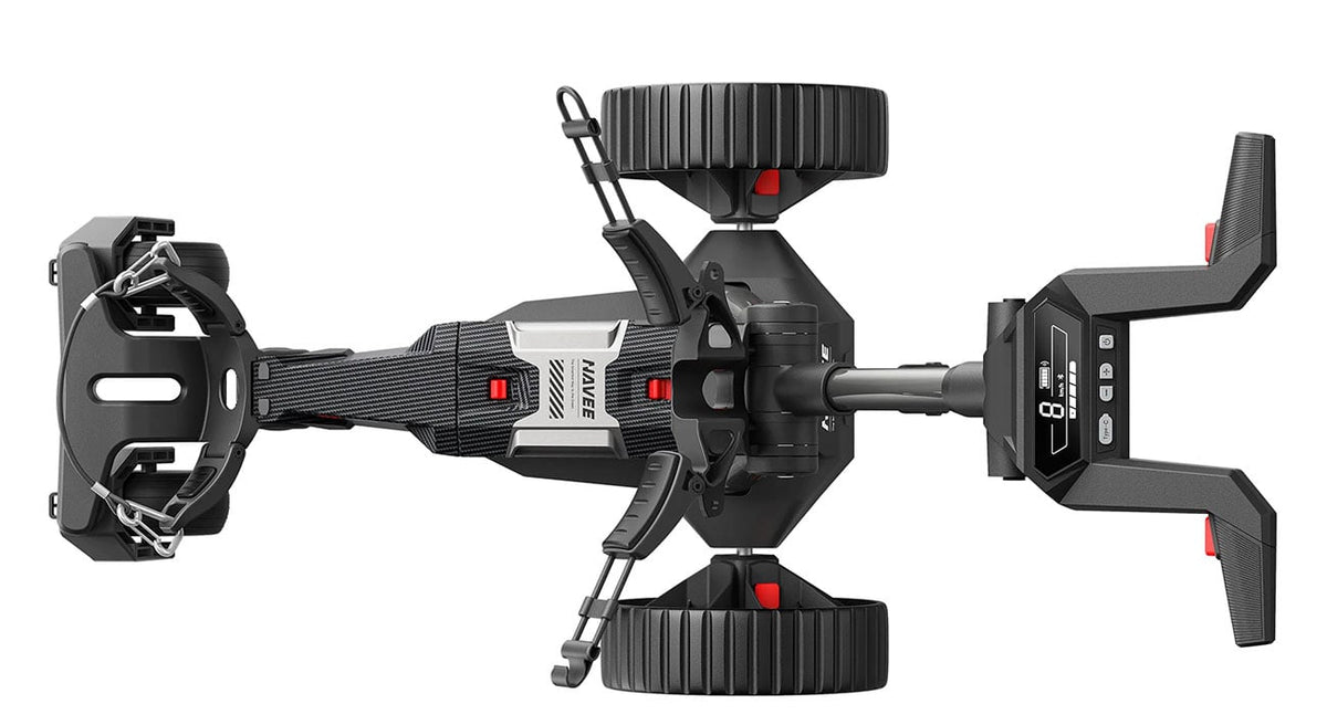 NAVEE Electric Golf Push Cart Birdie 3X in Black - BIRDIE 3X - image 3