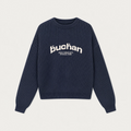 Ribbed Knit Sweater - Navy