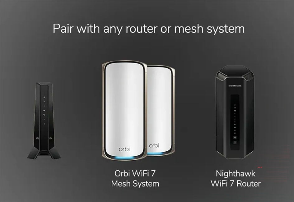 Netgear Nighthawk Mid/high-Split Multi-Gig Cable Modem - CM2500-100NAS - image 4