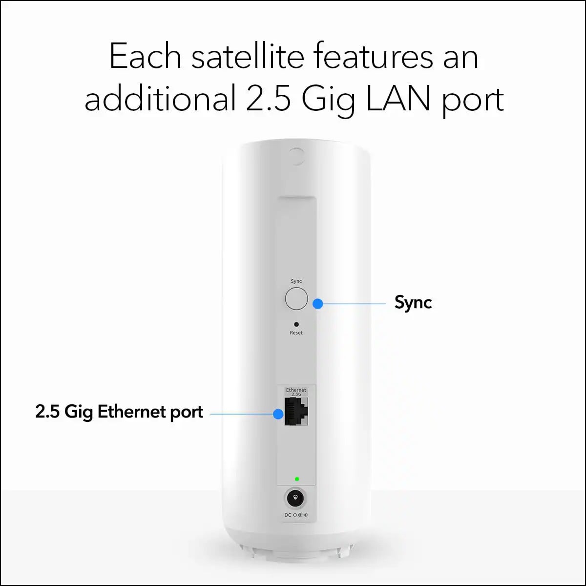 Netgear Orbi 370 Series Dual-Band WiFi 7 Mesh 3-Pack in Classic White - RBE373-100NAS - image 4