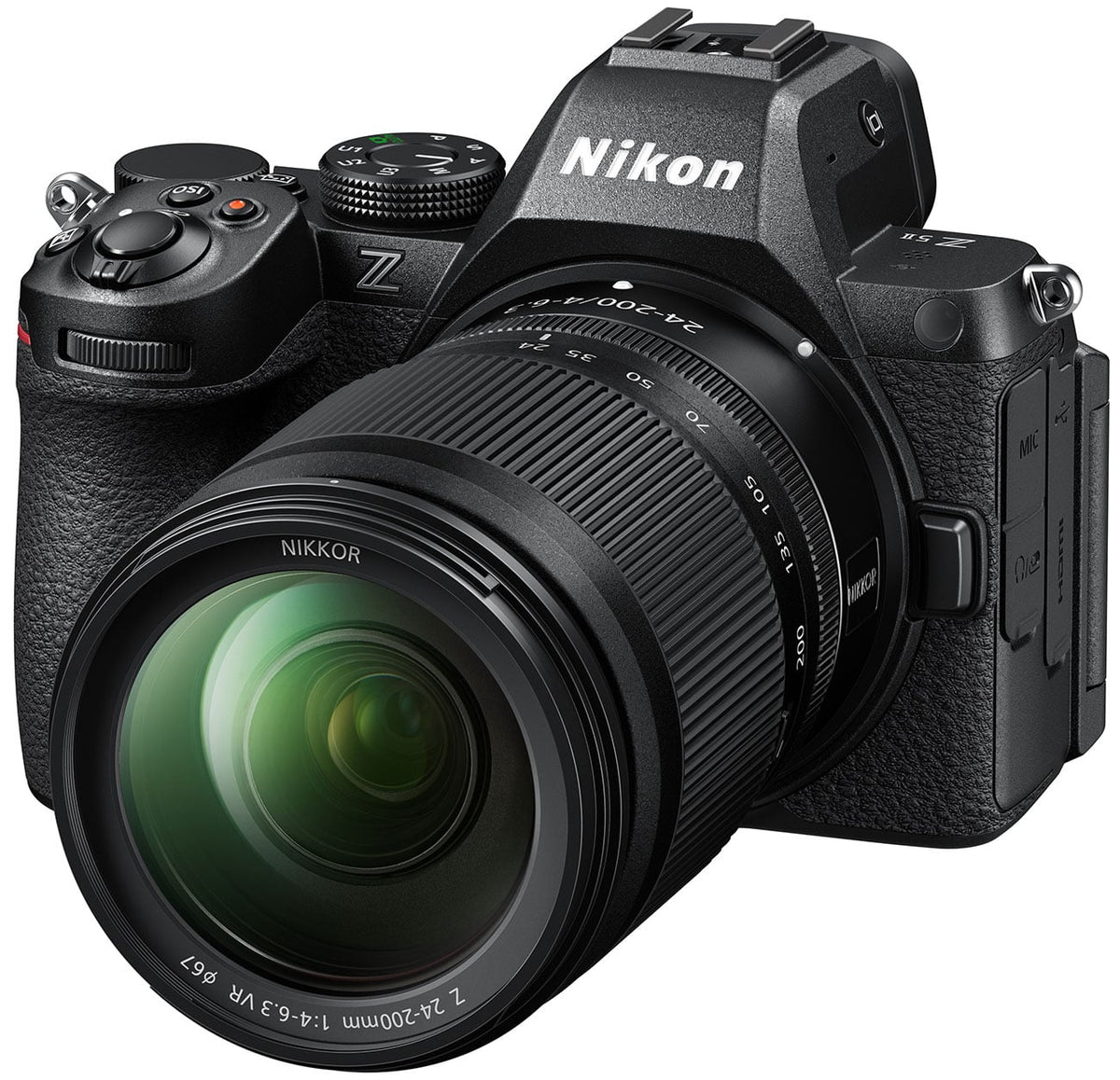 Nikon Z5II Digital Camera with 24-200mm f/4-6.3 VR Lens in Black - 1688-N - image 1