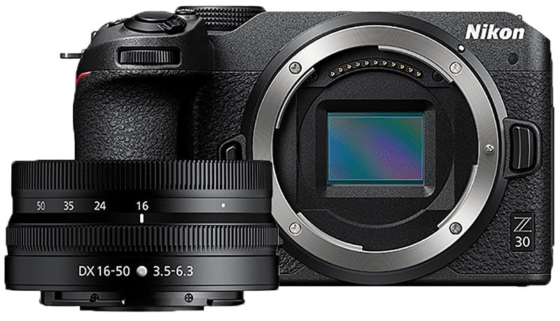 Nikon Z 30 Black Mirrorless Digital Camera With 16-50mm Lens - 1749 - image 1