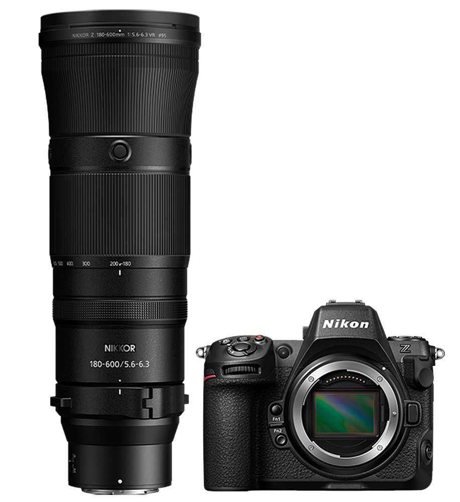Nikon Z 8 Mirrorless Digital Camera with NIKKOR Z 180-600mm f/5.6-6.3 VR Lens - 2045 - image 1