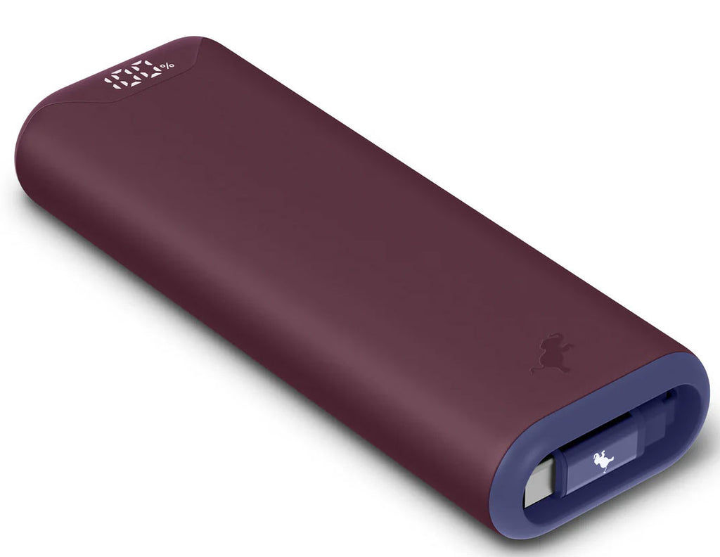 Nimble CHAMP Stretch Portable Charger in Dark Cherry - NB-CPC-10K30W-13739A - image 3