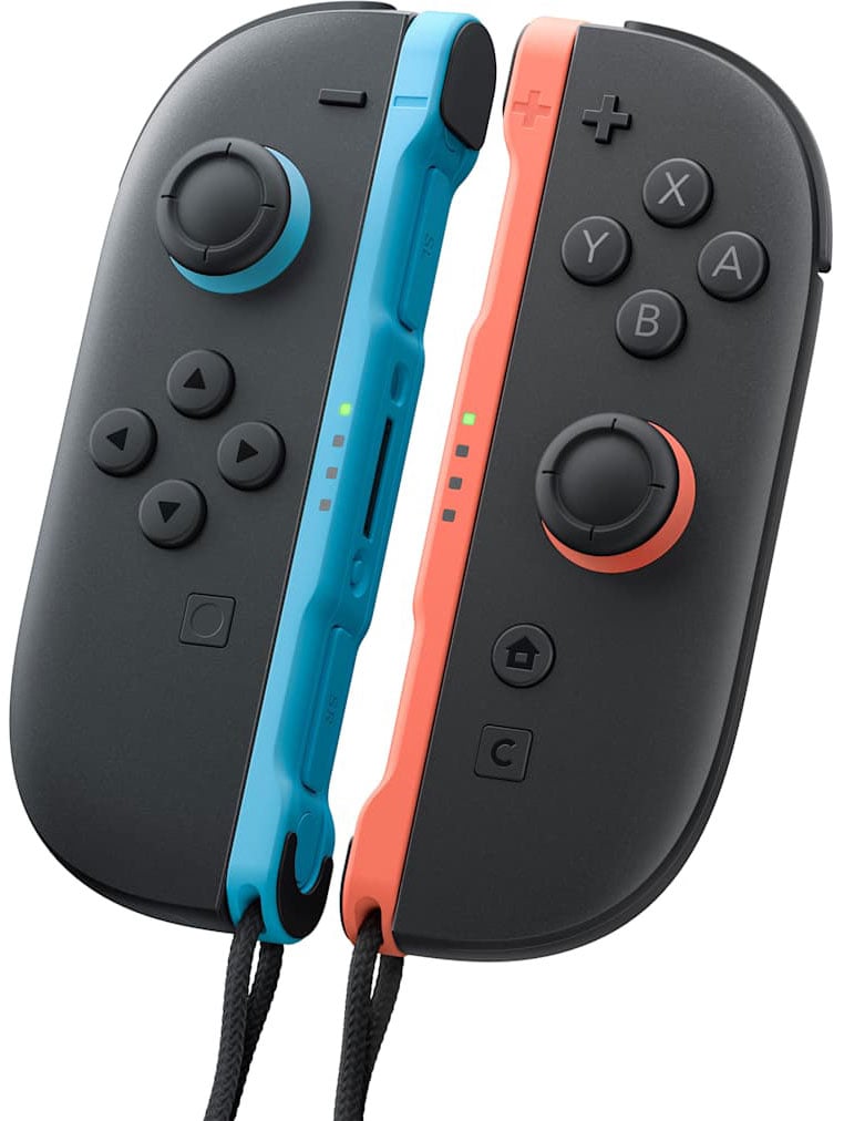 Nintendo Joy-Con 2 Controllers (L)/(R) for Nintendo Switch 2 in Light Blue/Light Red - 045496885892 - image 1