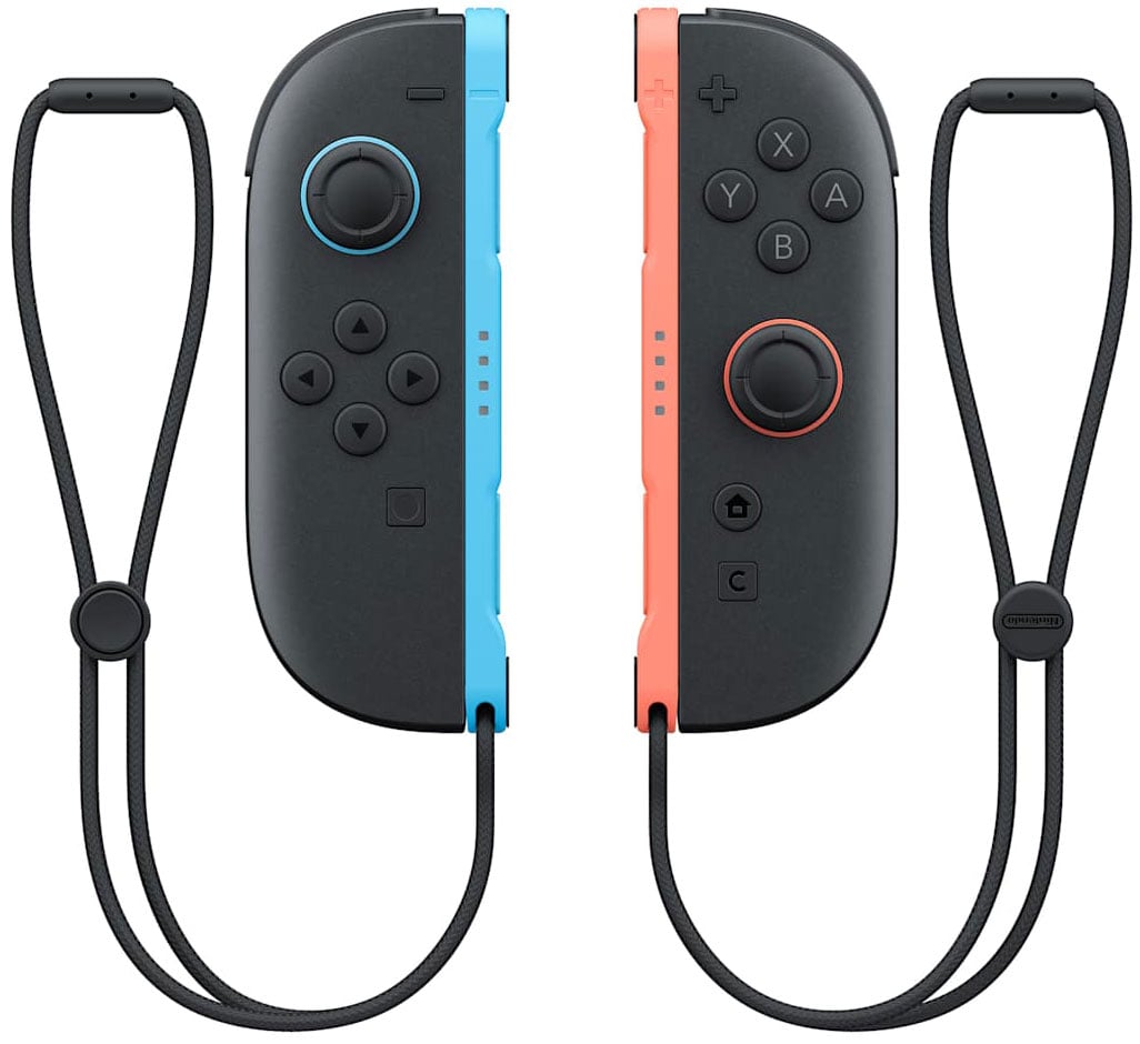 Nintendo Joy-Con 2 Controllers (L)/(R) for Nintendo Switch 2 in Light Blue/Light Red - 045496885892 - image 2