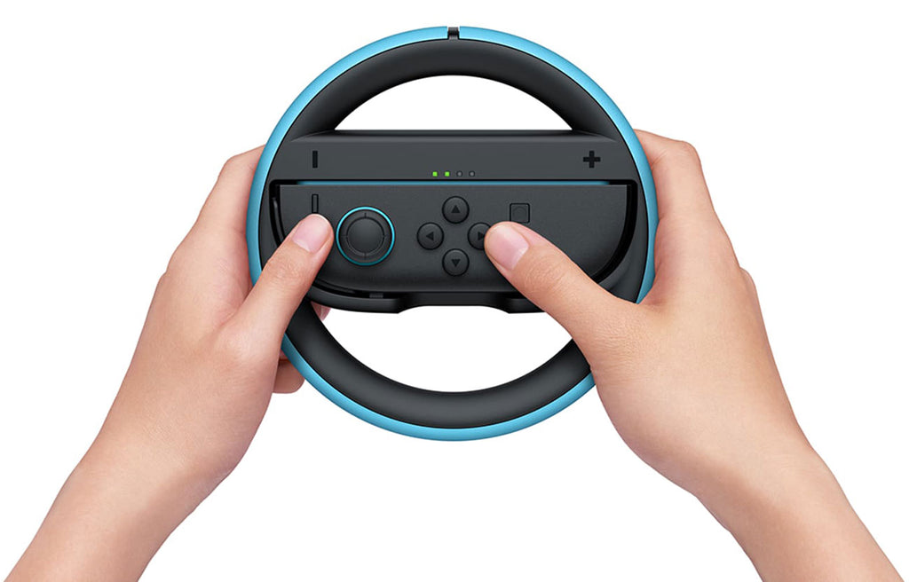 Nintendo Wheel for Joy-Con 2 in Light Blue/Light Red (Pair) - 045496884802 - image 6