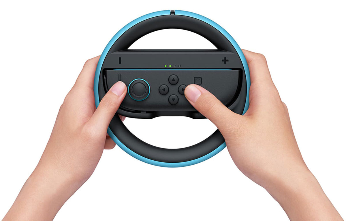 Nintendo Wheel for Joy-Con 2 in Light Blue/Light Red (Pair) - 045496884802 - image 6
