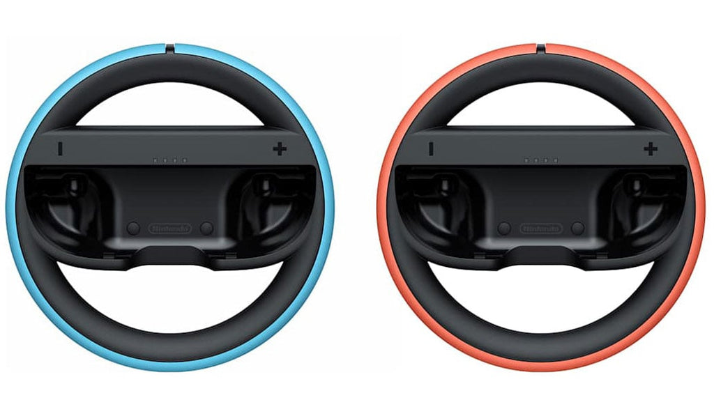 Nintendo Wheel for Joy-Con 2 in Light Blue/Light Red (Pair) - 045496884802 - image 2