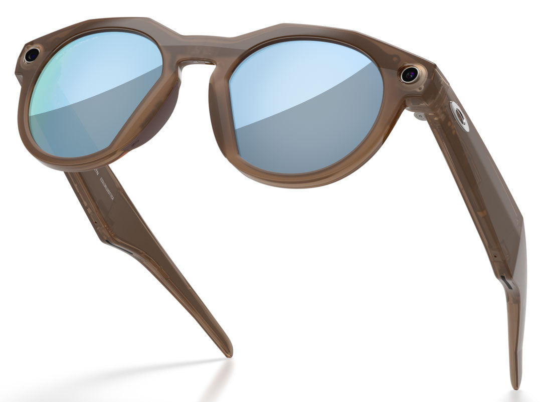 Oakley Meta HSTN Sunglasses 51mm in Brown Smoke with Prizm Deep Water Polarized Lenses - OW8002800206 - image 5