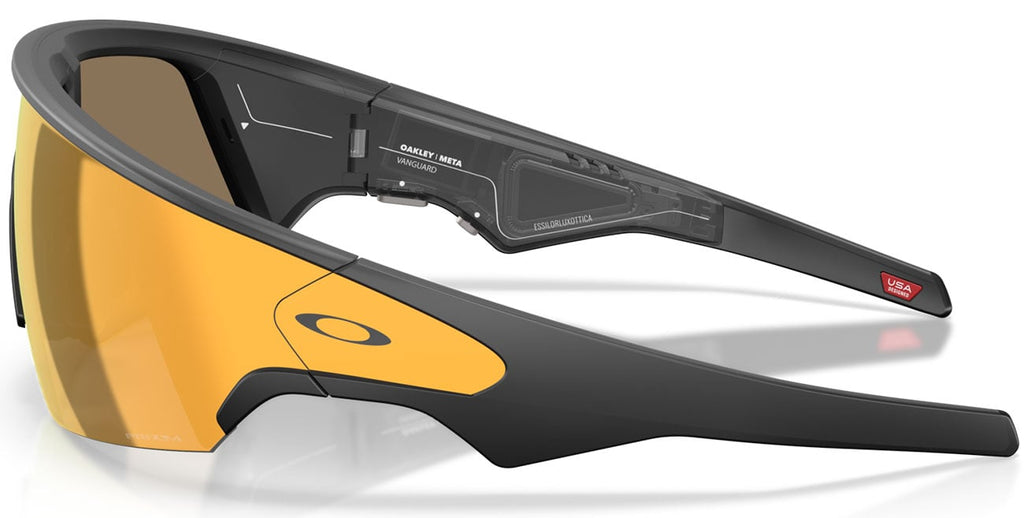 Oakley Meta Vanguard Sunglasses 52mm in Black with Prizm 24k Lenses - OW8001800104 - image 3