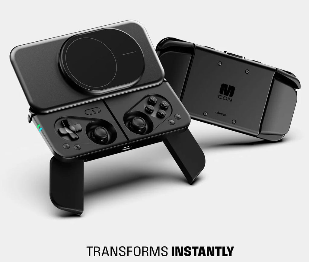 ohsnap! Magnetic Transforming Gaming Controller in Black - MC-BLK-BSE-001 - image 3