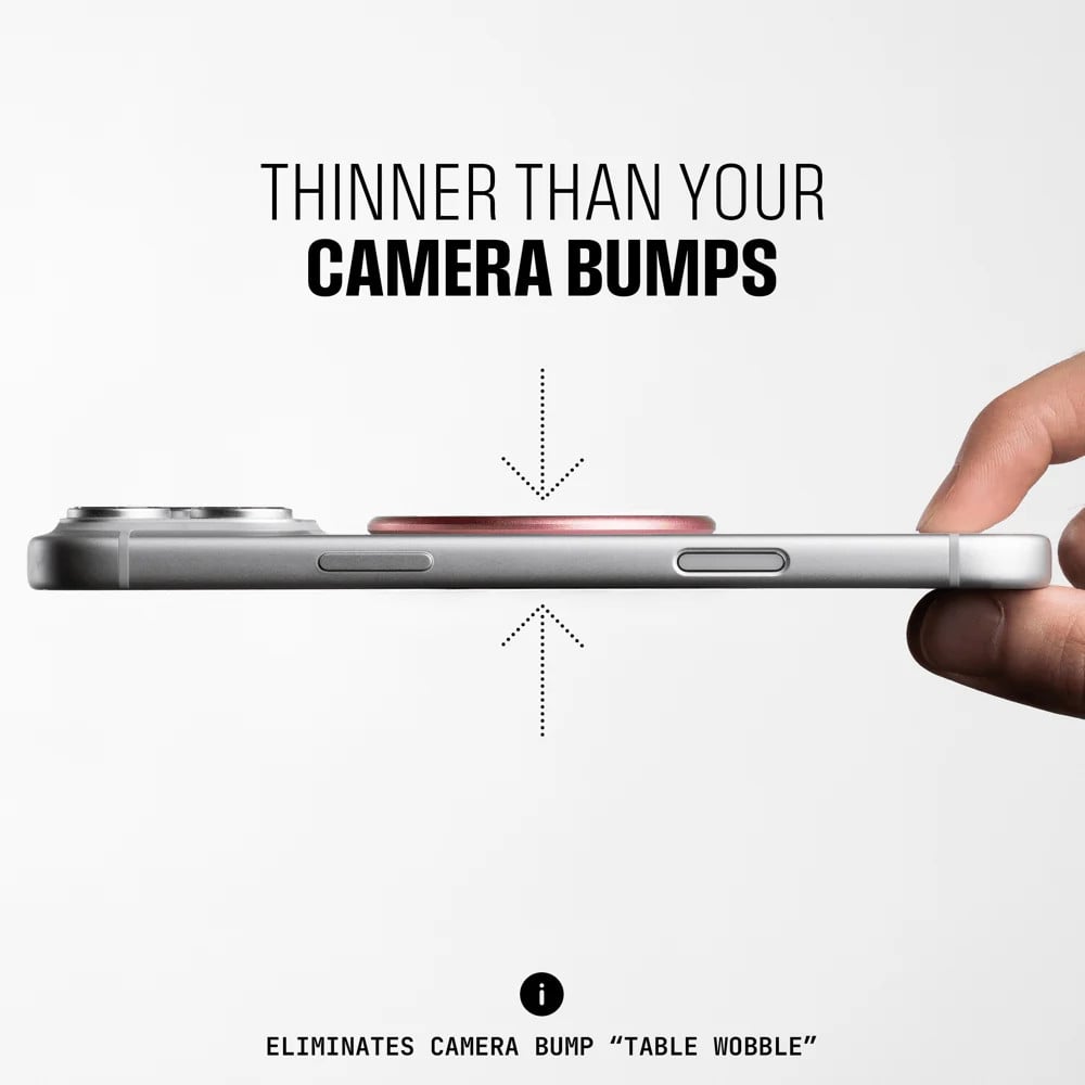 ohsnap! Snap Grip Stand With MagSafe in Dusty Rose - PH-S4L-RSE-001 - image 2