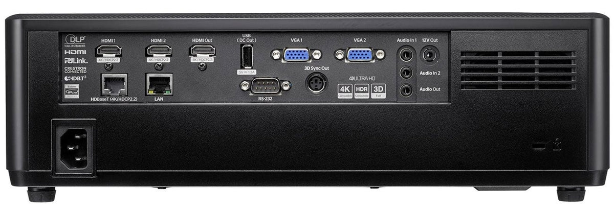 Optoma High Brightness Short Throw 4K UHD Professional Laser Projector - ZK608TST - image 2