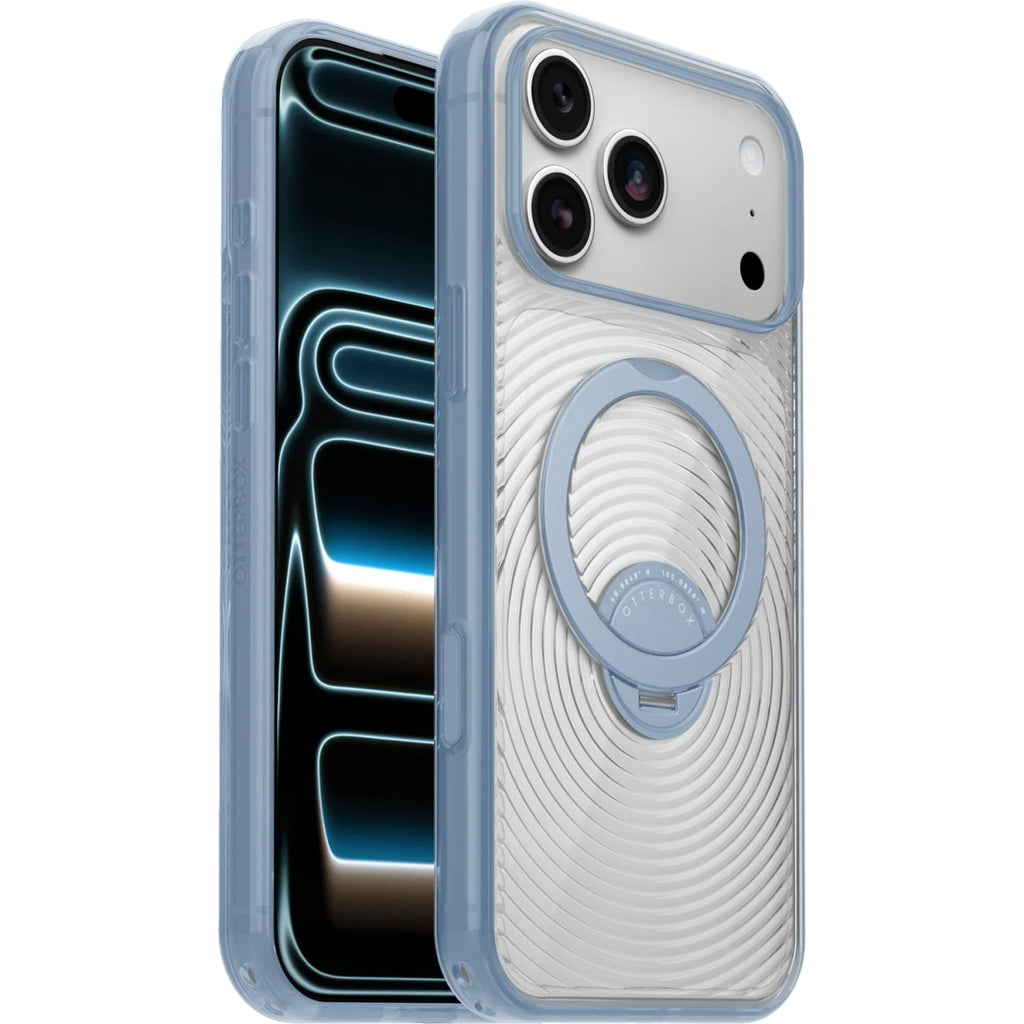 OtterBox Symmetry Series Stand MagSafe Case for iPhone 18 Pro Max and iPhone 17 Pro Max in Aether Blue -  - image 1