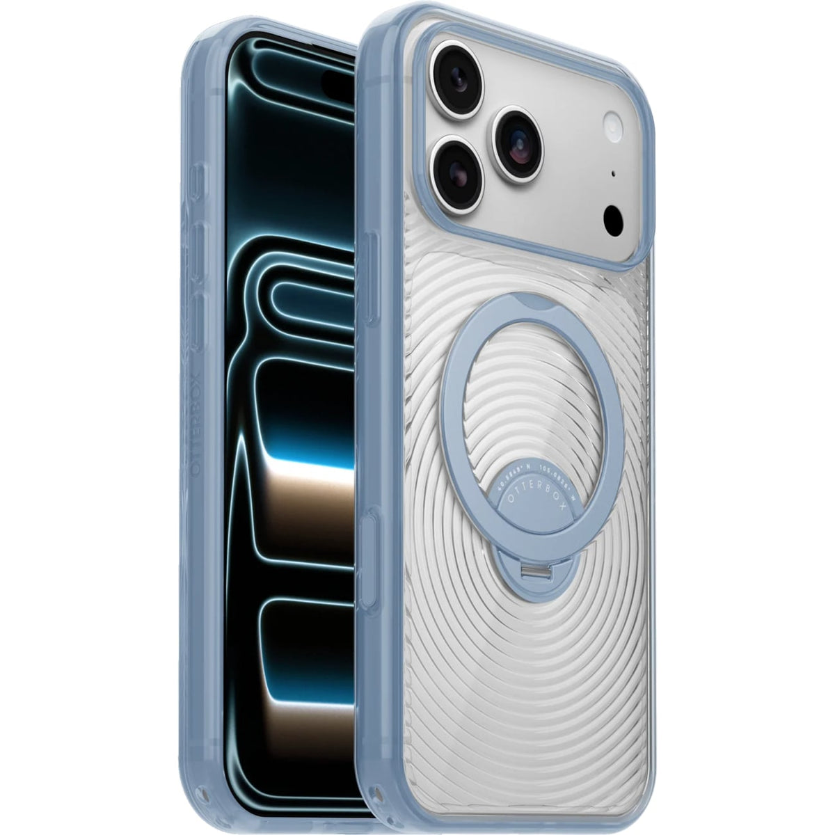 OtterBox Symmetry Series Stand MagSafe Case for iPhone 18 Pro Max and iPhone 17 Pro Max in Aether Blue -  - image 1