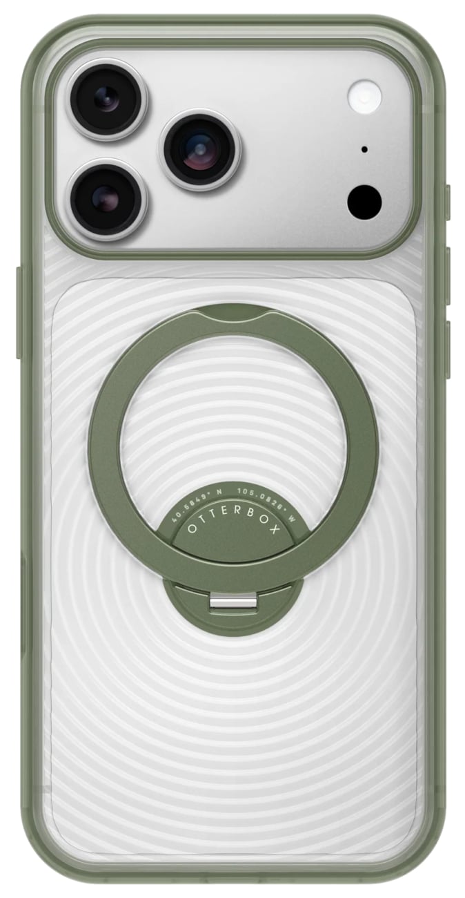 OtterBox Symmetry Series Stand MagSafe Case for iPhone 18 Pro Max and iPhone 17 Pro Max in Calyx Green -  - image 4