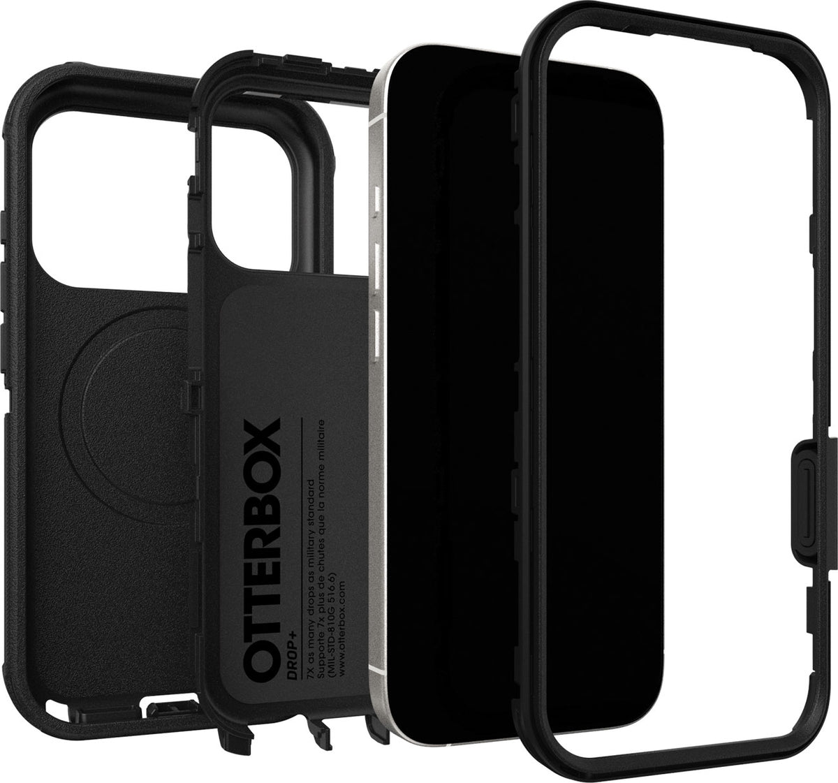 Otterbox Defender Series Pro Case for iPhone 17 Pro in Black - 77-98421 - image 3
