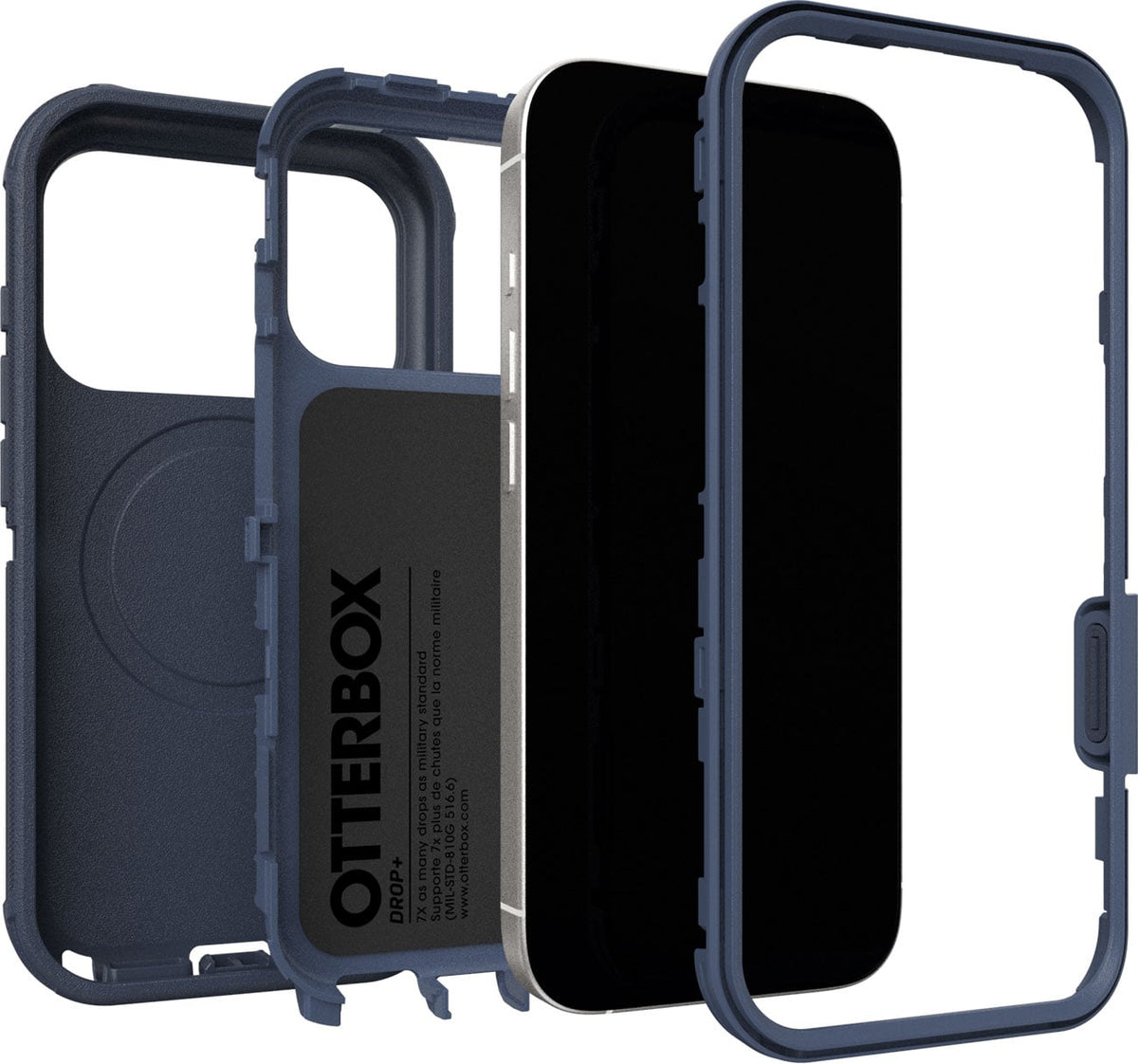 Otterbox Defender Series Pro Case for iPhone 17 Pro in Blue Sentiment - 77-98424 - image 3