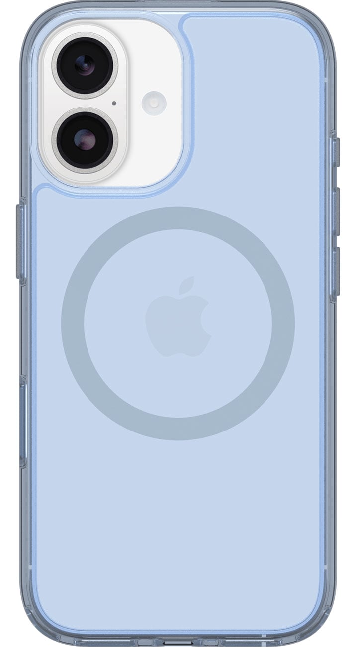 Otterbox Symmetry Series Clear Case for iPhone 17 in Blue Bliss - 77-98798 - image 1