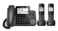 Panasonic 2 Plus 1 2-Line Bluetooth Corded/Cordless Phone System - KX-TG9582B - image 1