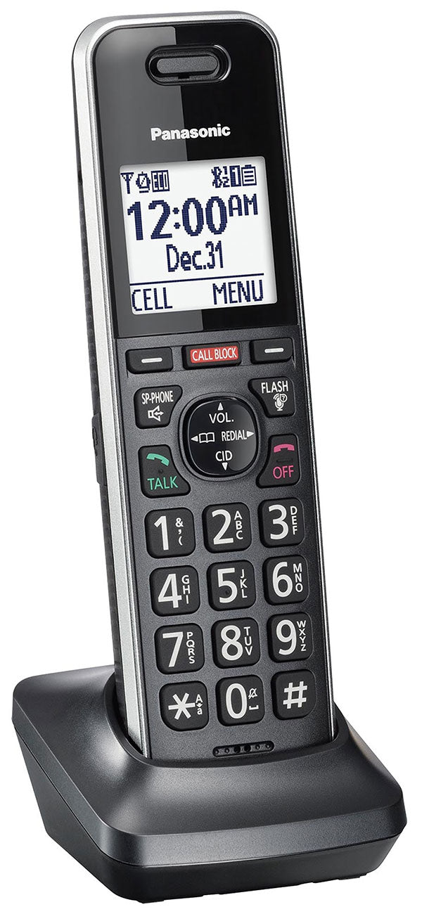 Panasonic KX-TGF882 Corded Phone with 2 Cordless Handsets in Black - KX-TGF882B - image 6
