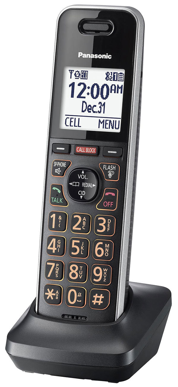 Panasonic KX-TGF882 Corded Phone with 2 Cordless Handsets in Black - KX-TGF882B - image 5