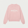 Ribbed Knit Sweater - Pink