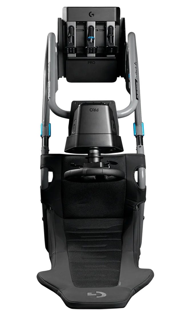 Playseat Trophy Logitech G Edition Sim Racing Cockpit in Black - G.00320 - image 6