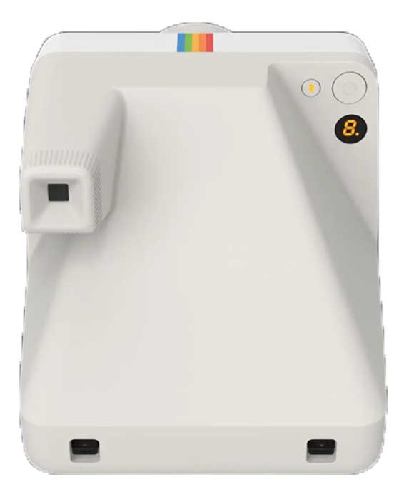 Polaroid Now Instant Film Camera in Pebble White (Gen 3) - 9155 - image 2