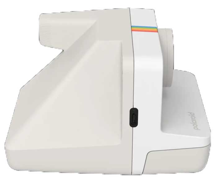 Polaroid Now Instant Film Camera in Pebble White (Gen 3) - 9155 - image 4