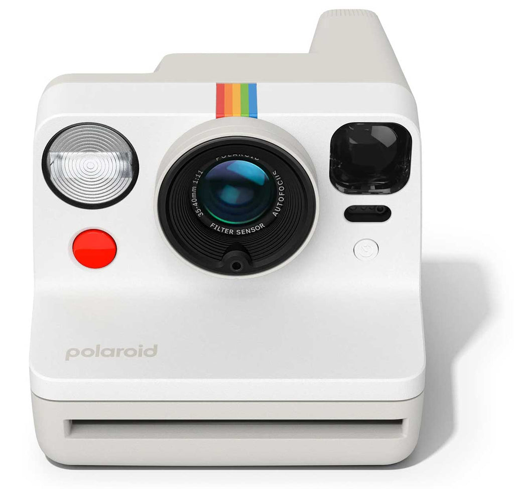 Polaroid Now Instant Film Camera in Pebble White (Gen 3) - 9155 - image 1