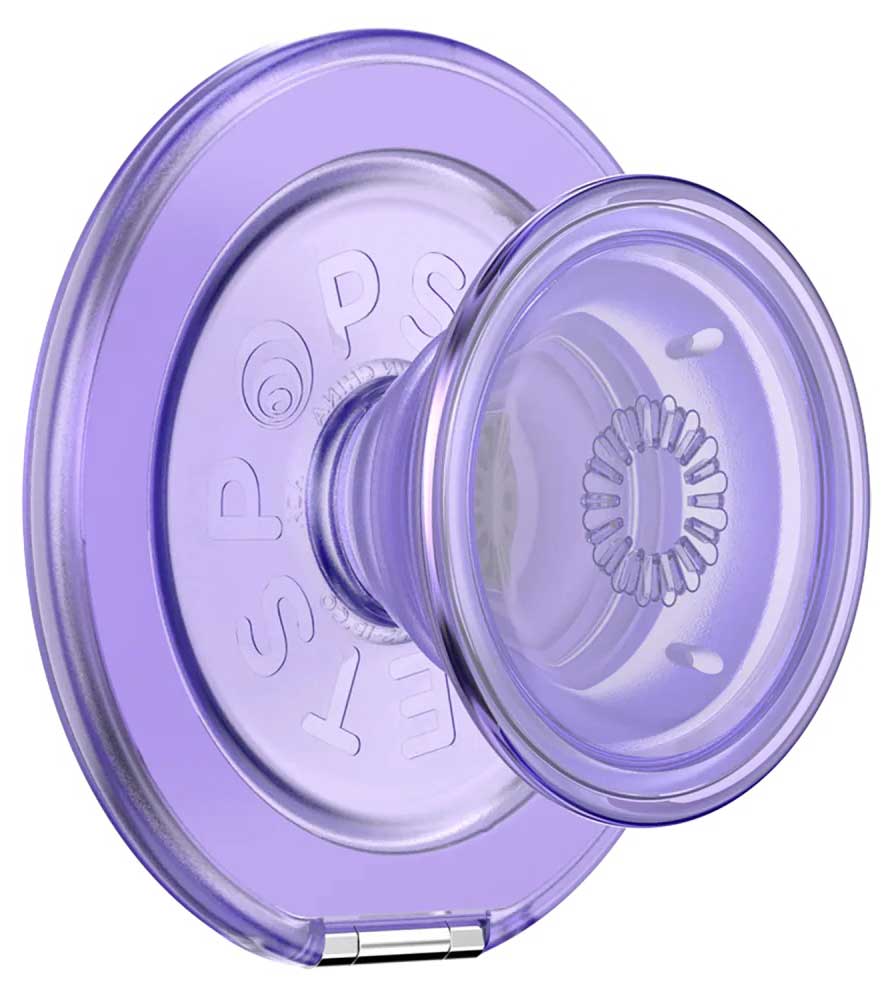 PopSockets MagSafe Kick-Out Grip & Stand in Translucent Dusty Purple - 809344 - image 2