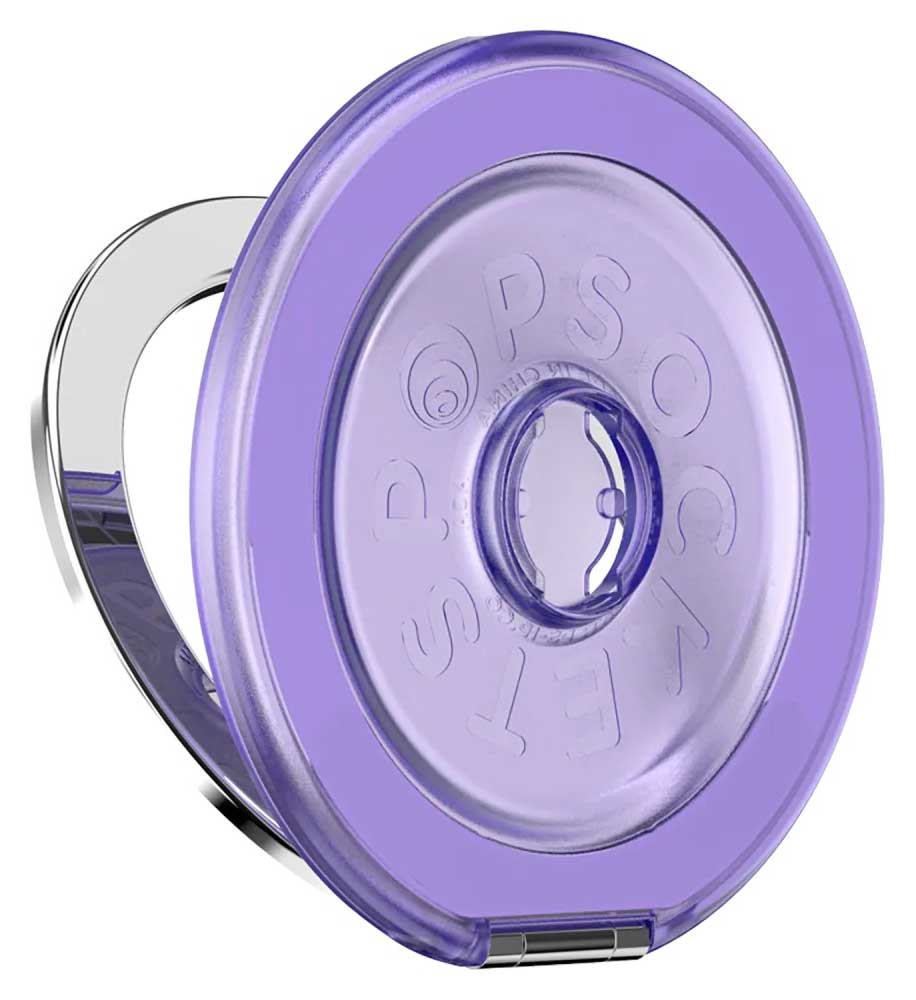 PopSockets MagSafe Kick-Out Grip & Stand in Translucent Dusty Purple - 809344 - image 3