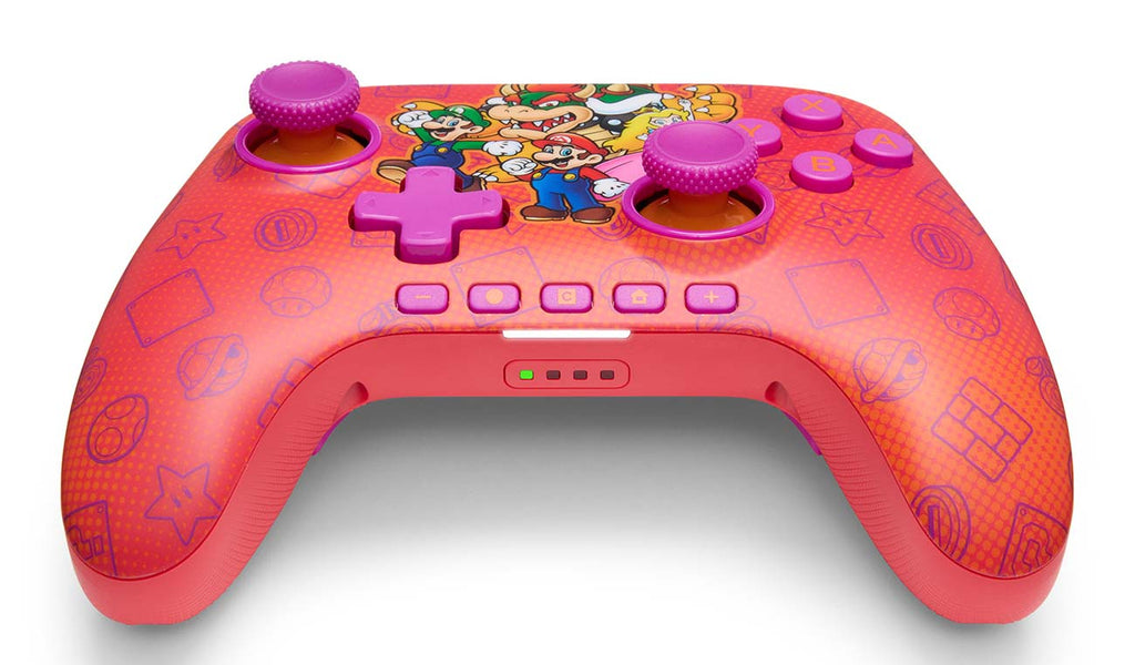 PowerA Advantage Wireless Controller for Nintendo Switch 2 Mario and Friends - 617885159619 - image 2