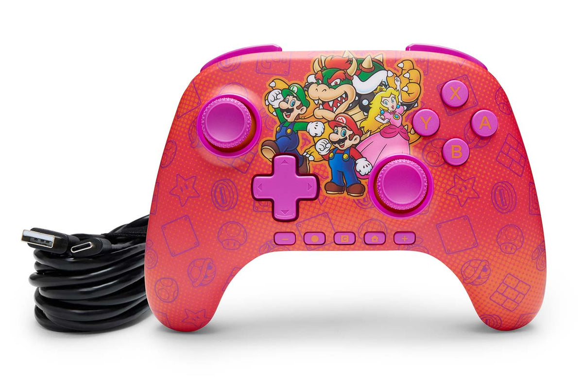 PowerA Advantage Wireless Controller for Nintendo Switch 2 Mario and Friends - 617885159619 - image 3