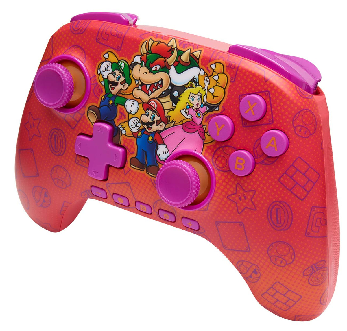PowerA Advantage Wireless Controller for Nintendo Switch 2 Mario and Friends - 617885159619 - image 4