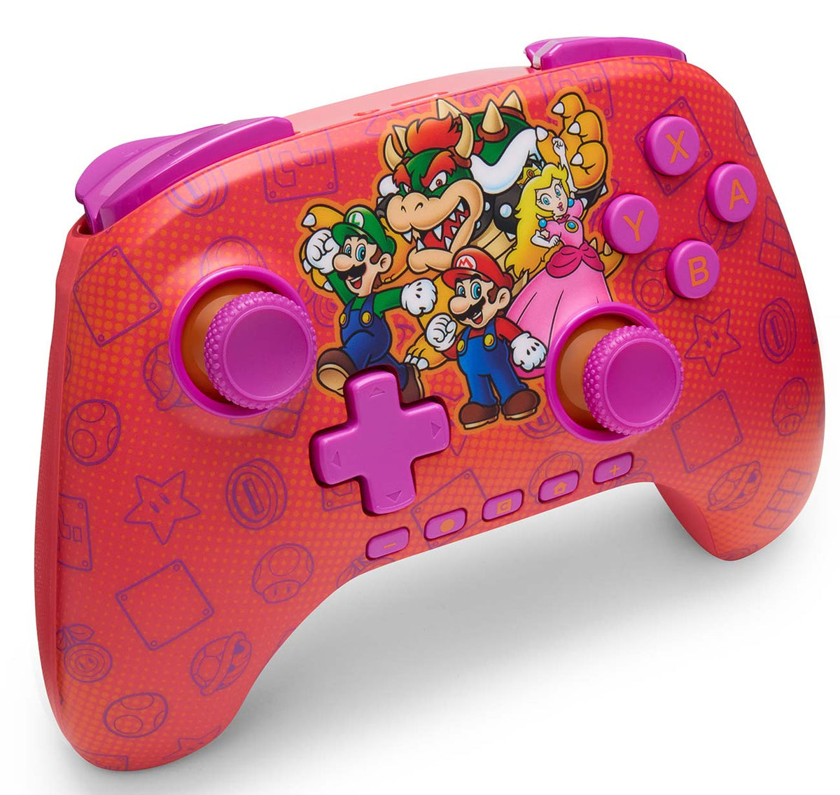 PowerA Advantage Wireless Controller for Nintendo Switch 2 Mario and Friends - 617885159619 - image 5