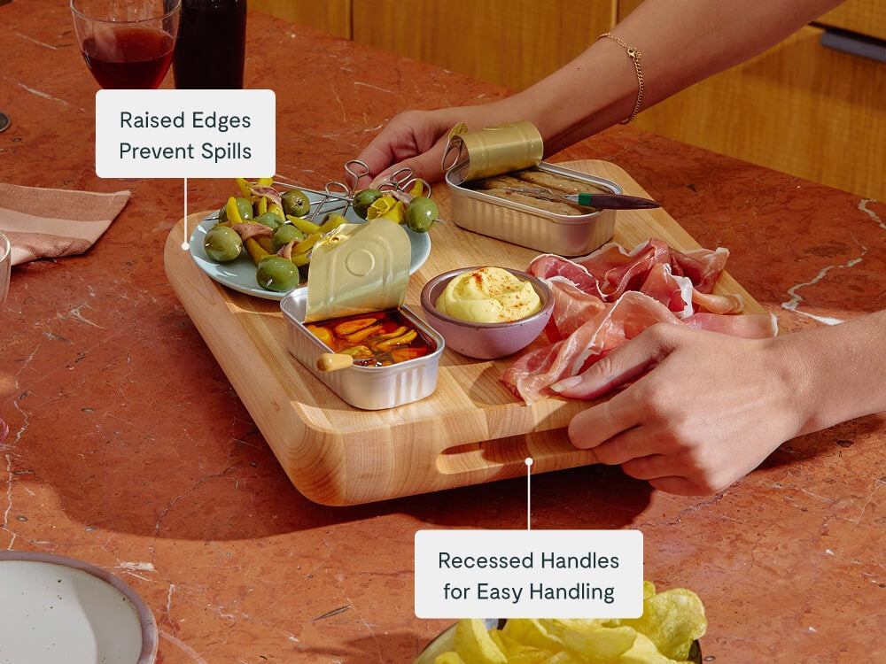 Prep & Serve Butcher Block Set - image 5