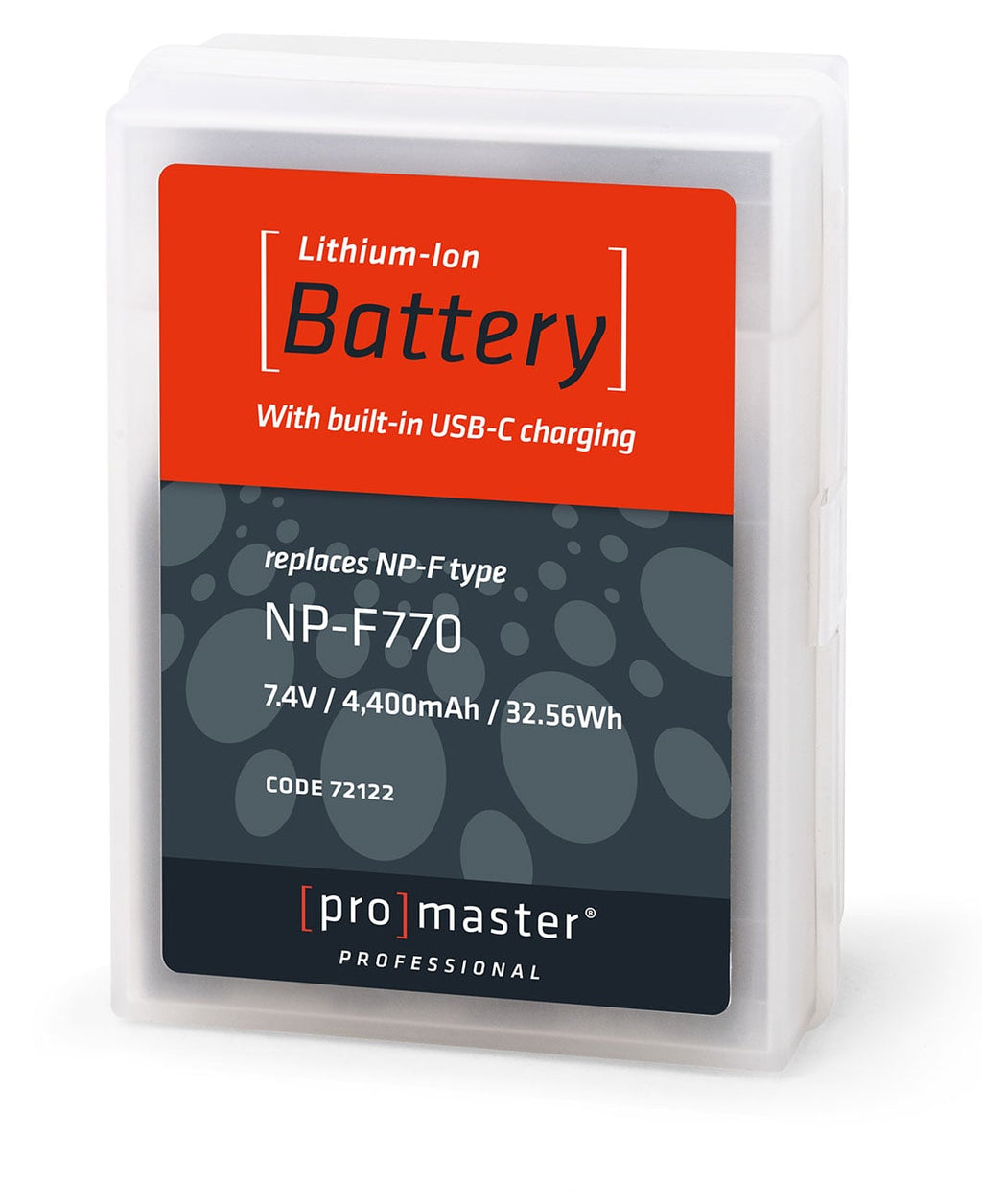 ProMaster Li-on Battery for Sony NP-F770 with USB-C Charging - 72122 - image 7