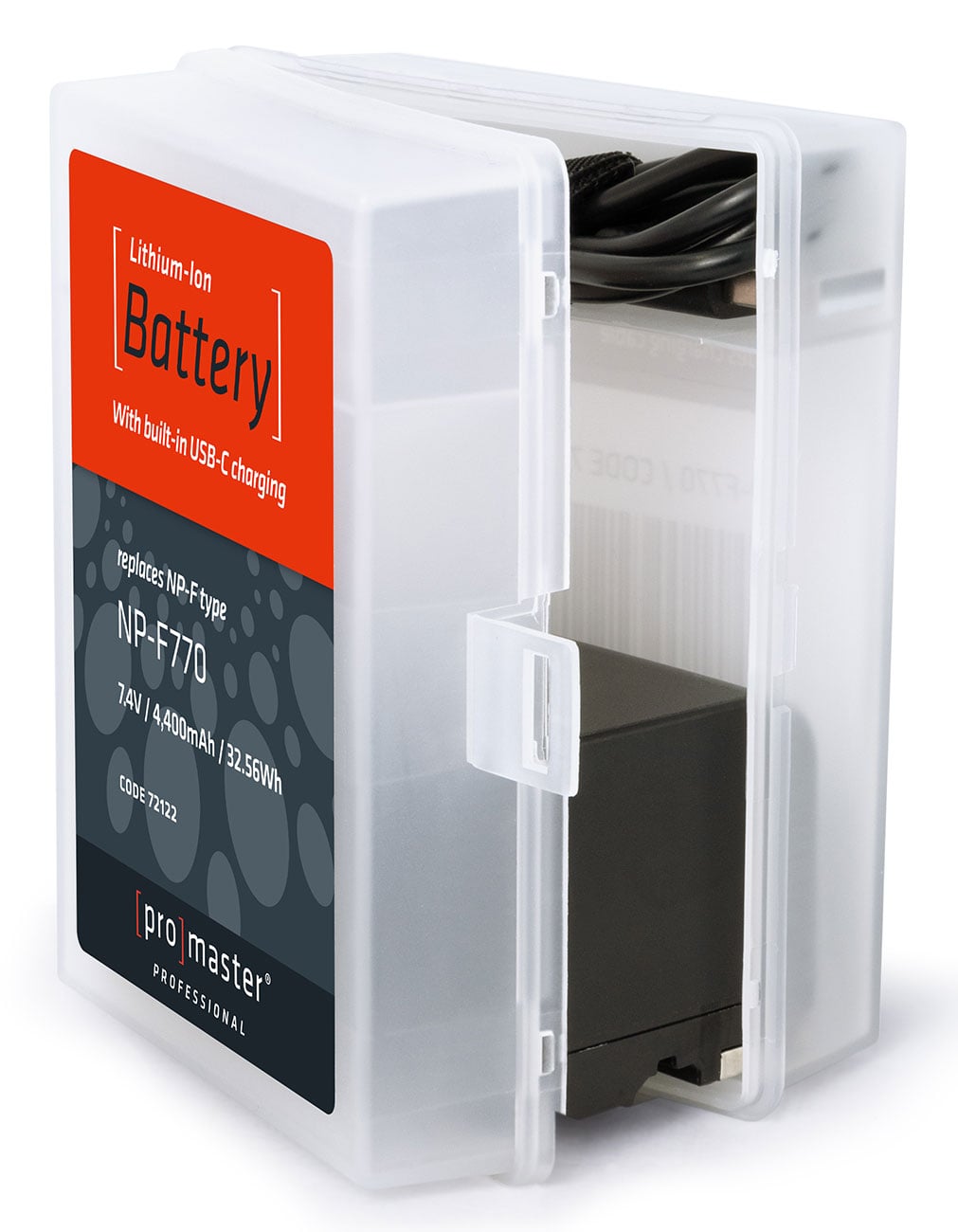 ProMaster Li-on Battery for Sony NP-F770 with USB-C Charging - 72122 - image 5
