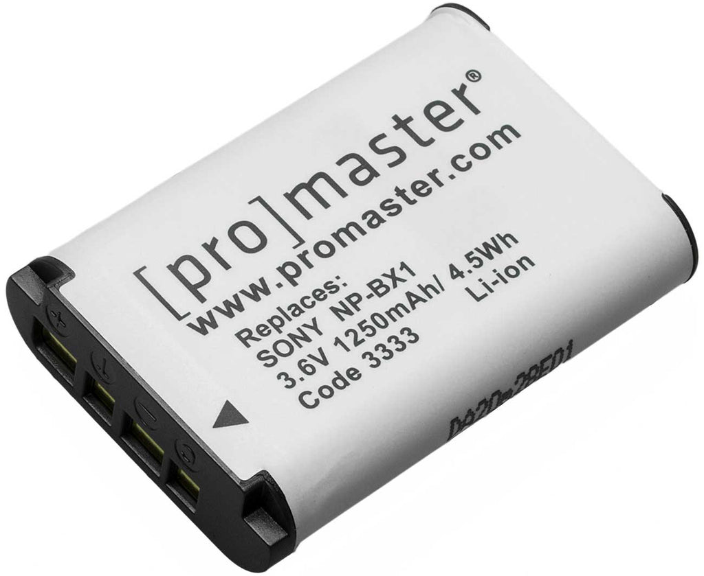 ProMaster Silver NP-BX1 Xtrapower Lithium Ion Replacement Battery For Sony - PRO3333 - image 1