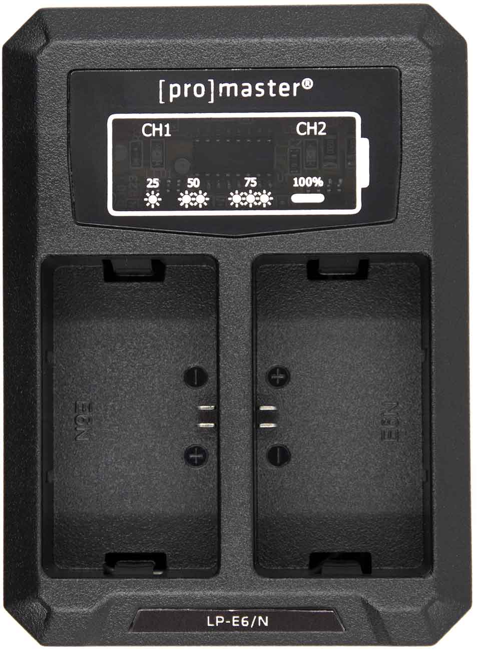 ProMaster Charger Dually with Built-In USB for Canon LP-E6(N) - PRO4560 - image 1