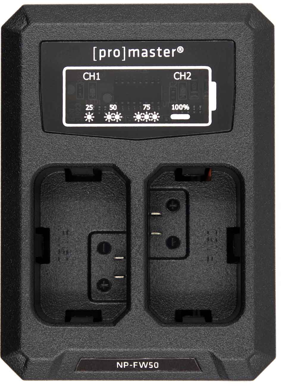 ProMaster Battery and Charger Kit For Sony NP-FW50 - PRO3378 - image 2